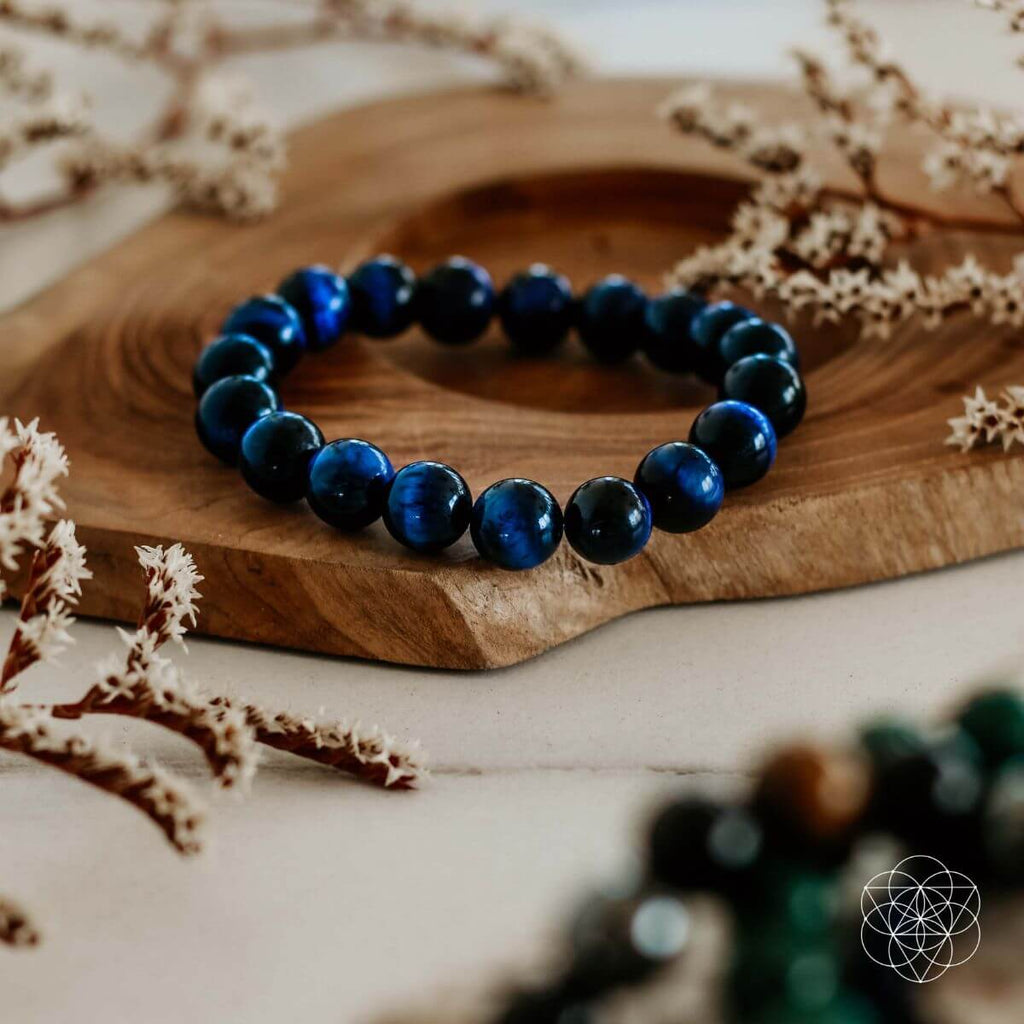 Blue Tiger’s Eye Bracelet | Bracelet | Wiccan Center