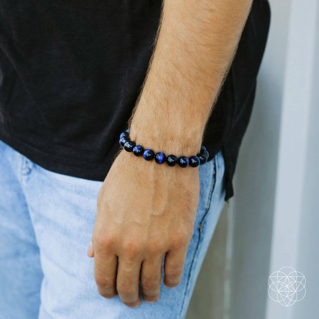 Blue Tiger’s Eye Bracelet | Bracelet | Wiccan Center