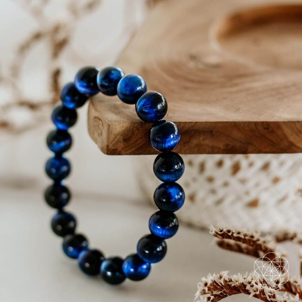 Blue Tiger’s Eye Bracelet | Bracelet | Wiccan Center