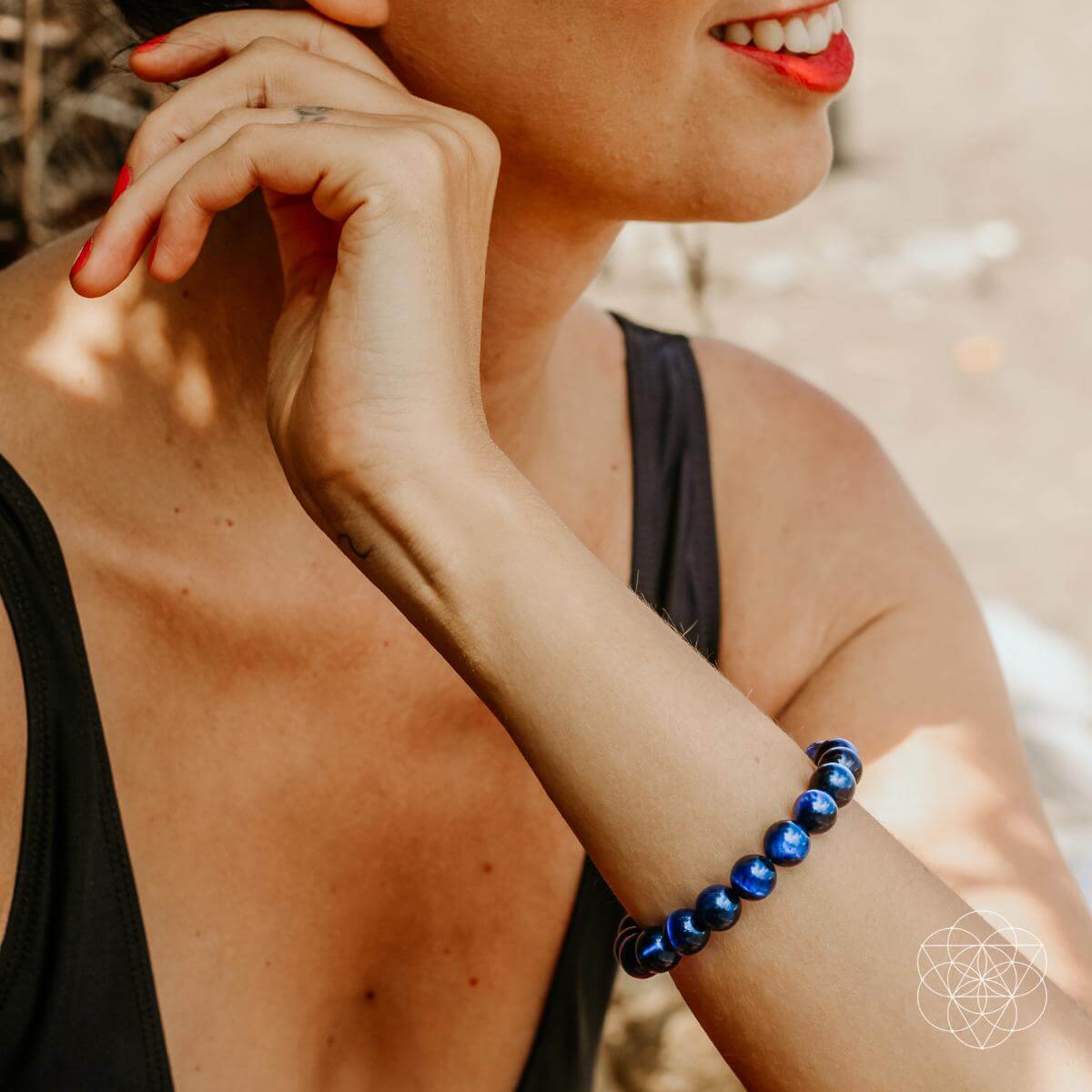 Blue Tiger’s Eye Bracelet | Bracelet | Wiccan Center