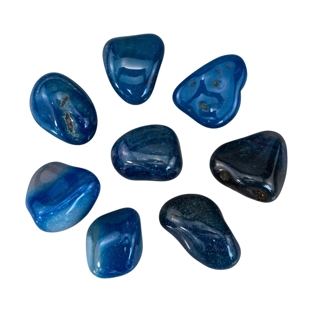 Blue Agate Tumbled
