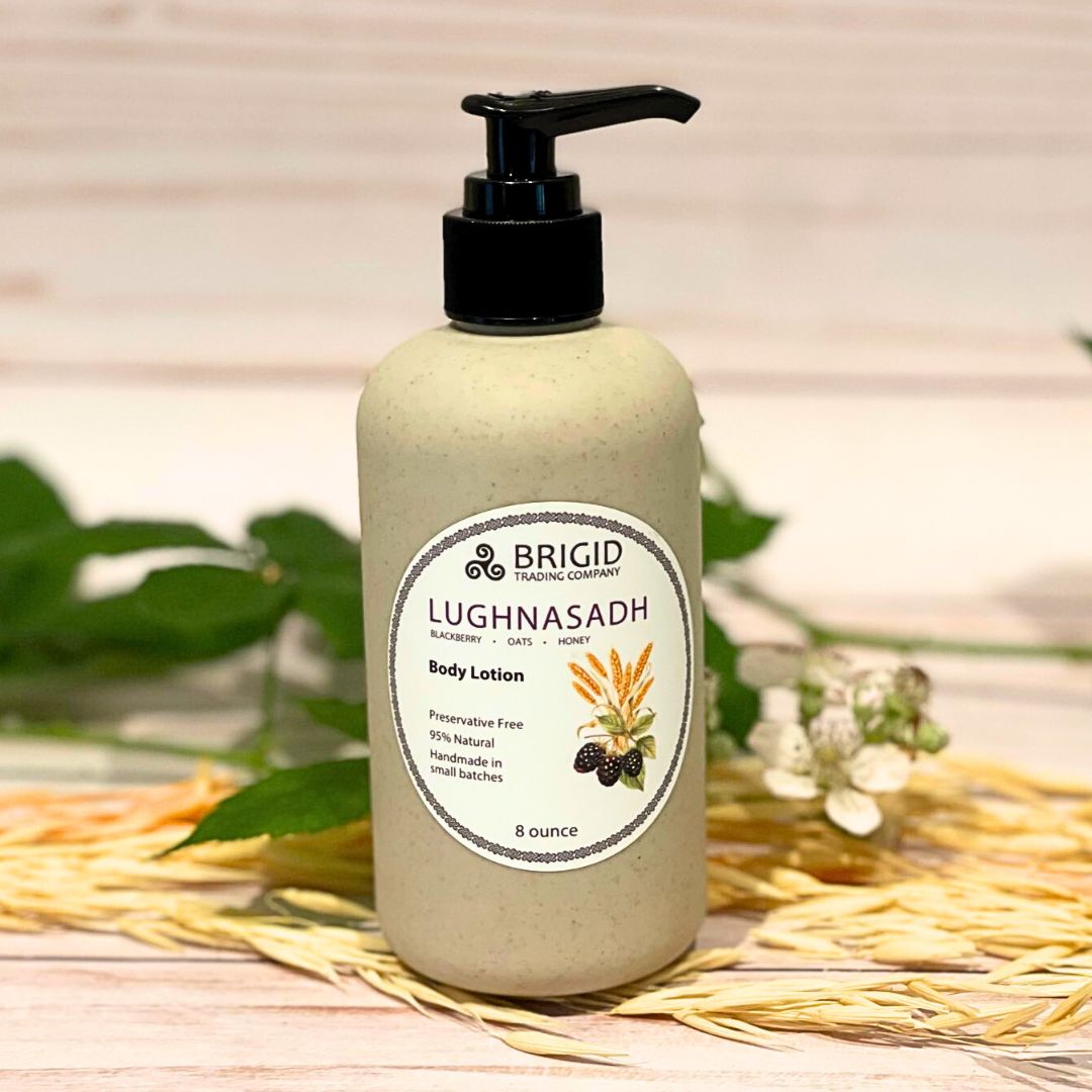 Lughnasadh Natural Body Lotion - Blackberry, Oats, and Honey | Body Lotion | Wiccan Center