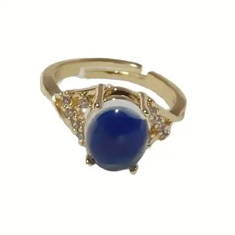 Boho Style Color Changing Mood Stone Cuff Rings | Rings | Wiccan Center