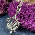 Tartan Bagpipes Necklace | Pendant | Wiccan Center