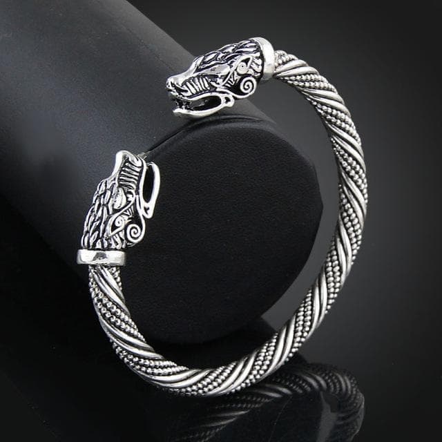 Vikings Geri & Freki Bangle Bracelet | Bracelets | Wiccan Center