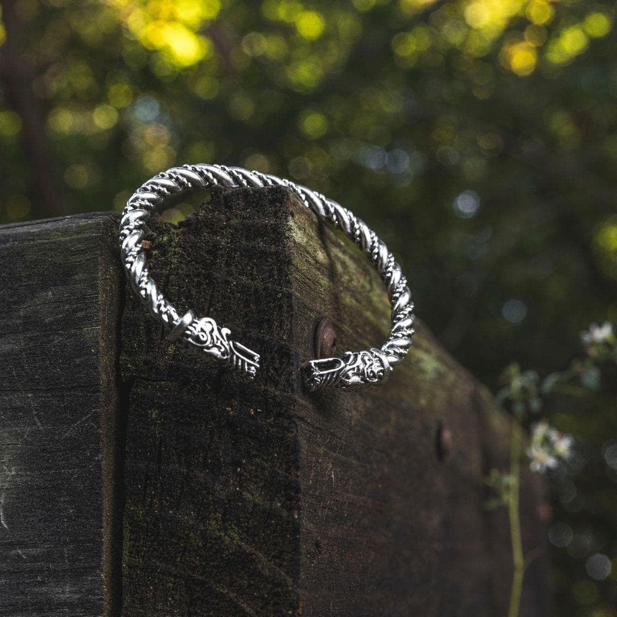 Vikings Geri & Freki Bangle Bracelet | Bracelets | Wiccan Center