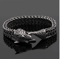 Vikings Fox Head Stainless Steel Bracelet | Bracelets | Wiccan Center