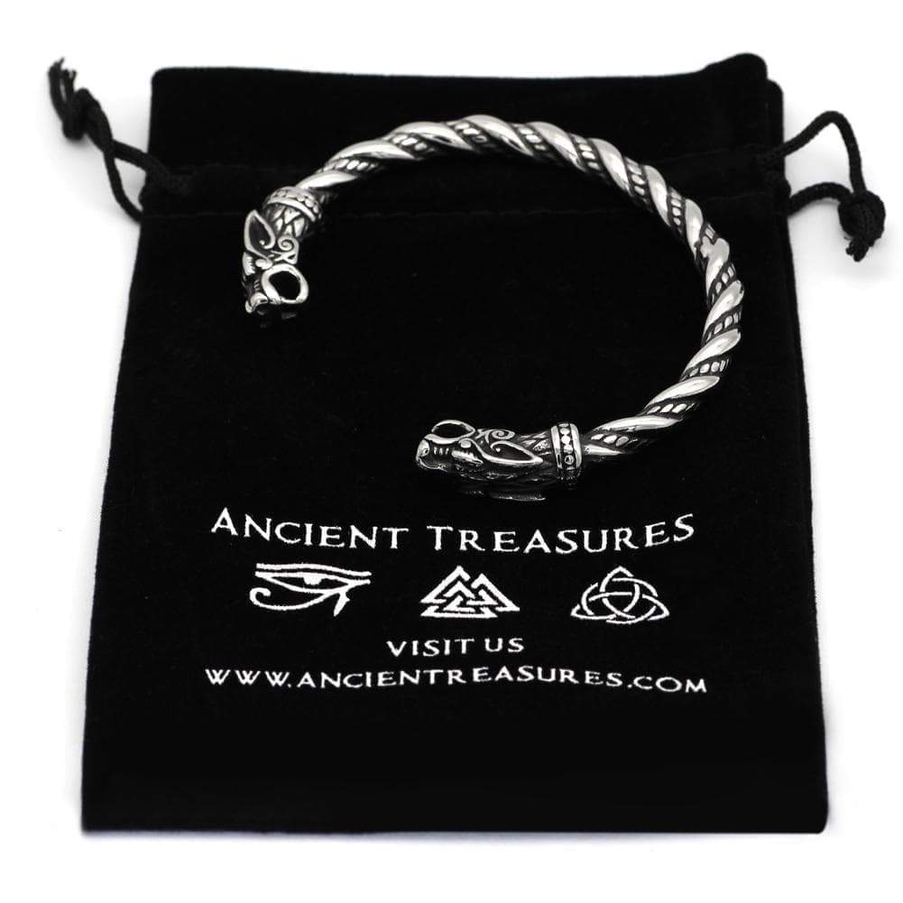 Viking Stainless Steel Oath Arm Ring | Bracelets | Wiccan Center