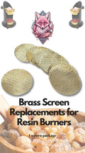 Brass Resin Burner Replacement Screen | | Wiccan Center