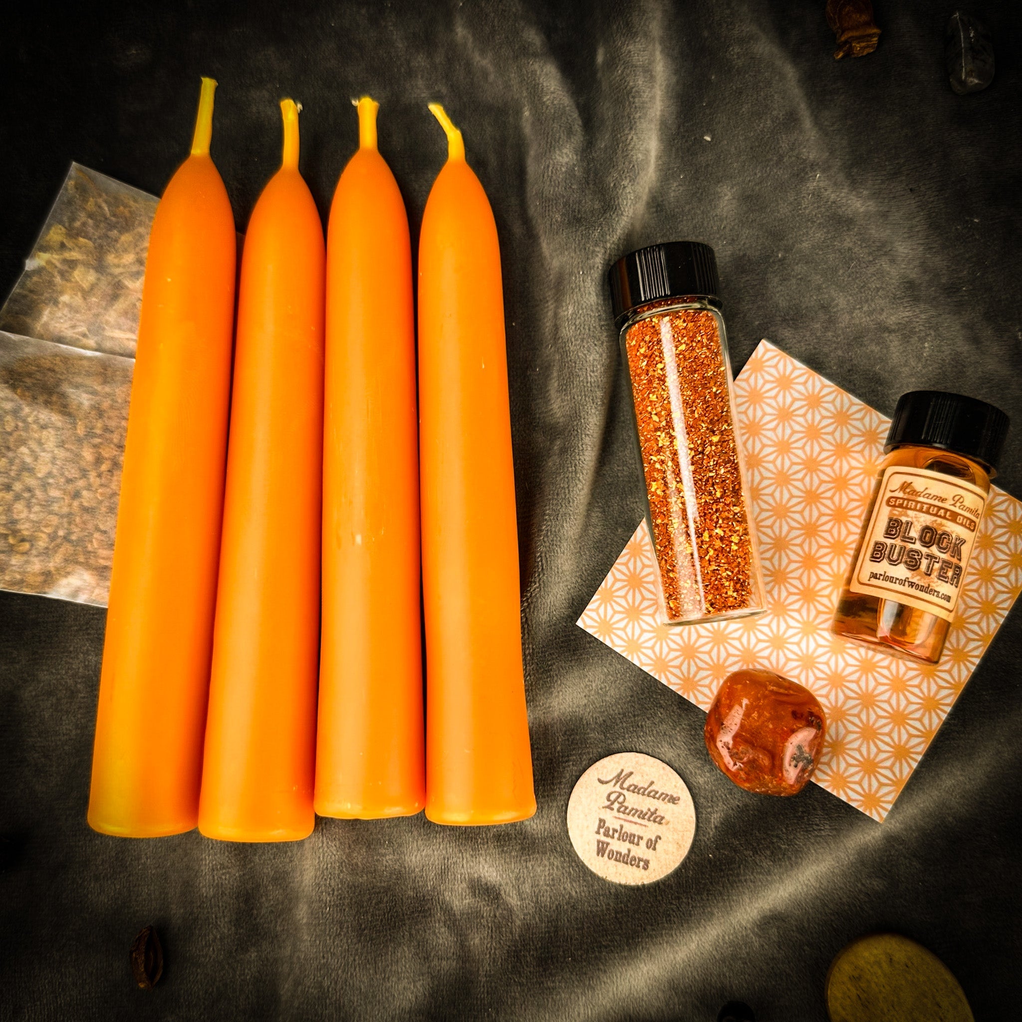 Breakthroughs Candle Spell Booster Pack - Add Obstacle Removal to Any Candle Spell Kit | Candle Spell Booster Pack | Wiccan Center