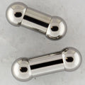00G Steel Internally Threaded Straight Barbell | Body Jewelry | Wiccan Center