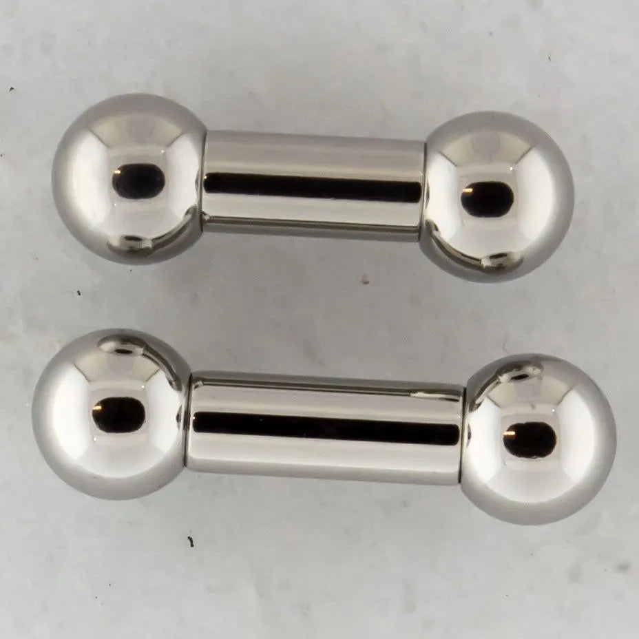 2G Steel Internally Threaded Barbells | Body Jewelry | Wiccan Center
