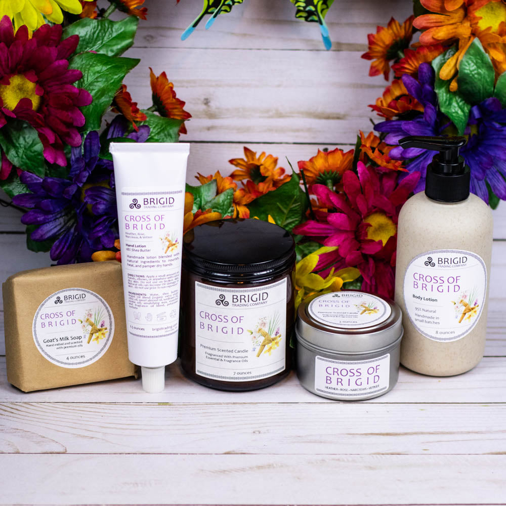 Imbolc Natural Hand Lotion - Heather, Rose, Narcissus, and Vetiver | Lotion | Wiccan Center