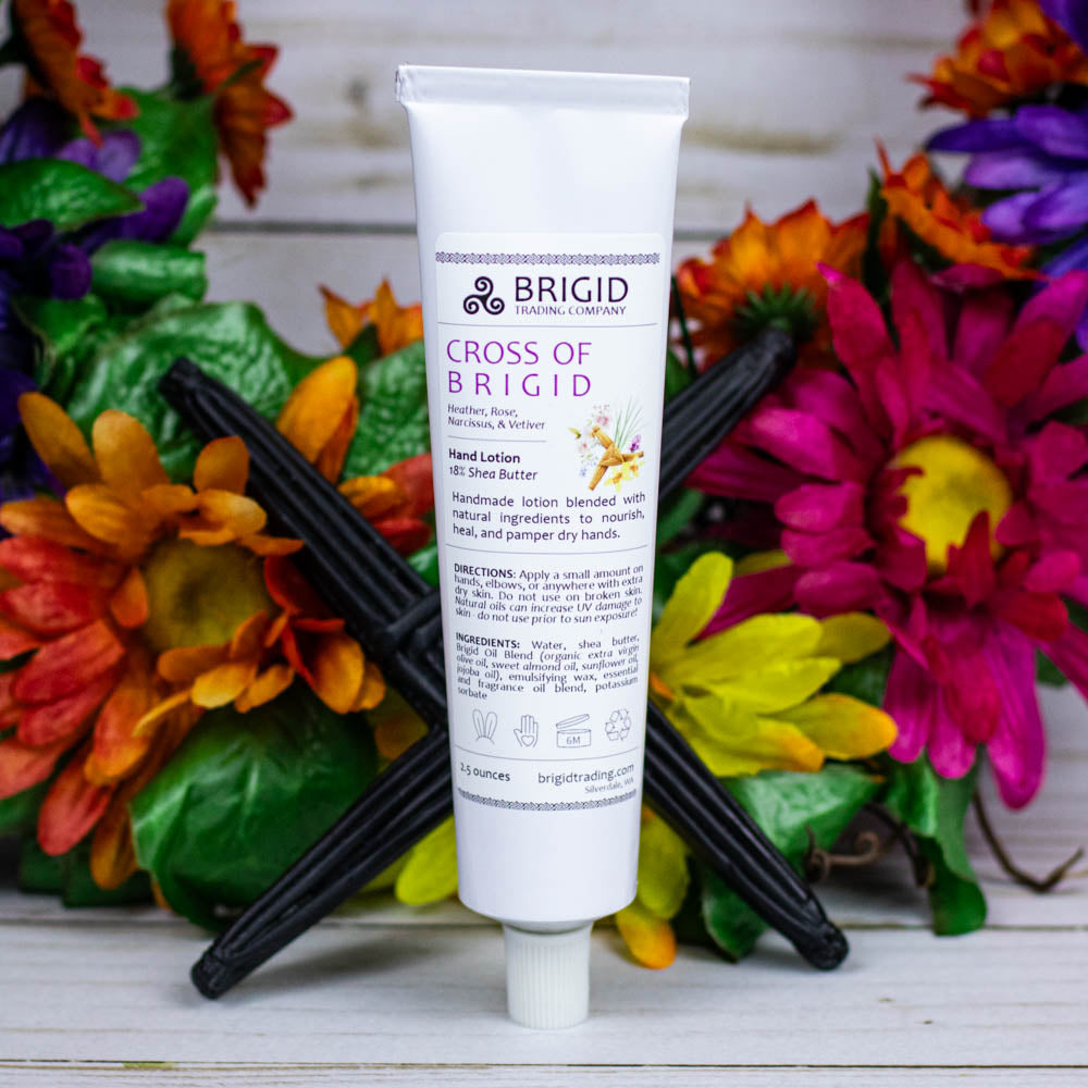 Imbolc Natural Hand Lotion - Heather, Rose, Narcissus, and Vetiver | Lotion | Wiccan Center