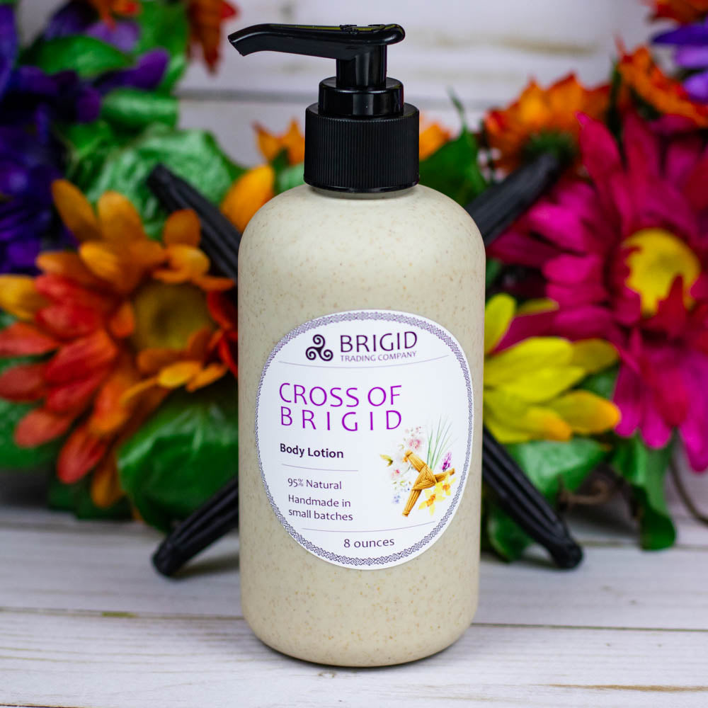 Imbolc Natural Body Lotion - Heather, Rose, Narcissus, and Vetiver | Body Lotion | Wiccan Center
