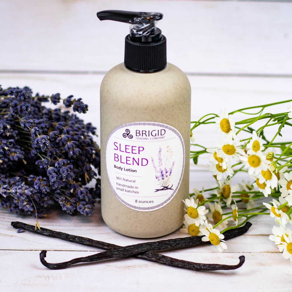 Sleep Blend Natural Body Lotion - Lavender, Chamomile, and Vanilla | Body Lotion | Wiccan Center