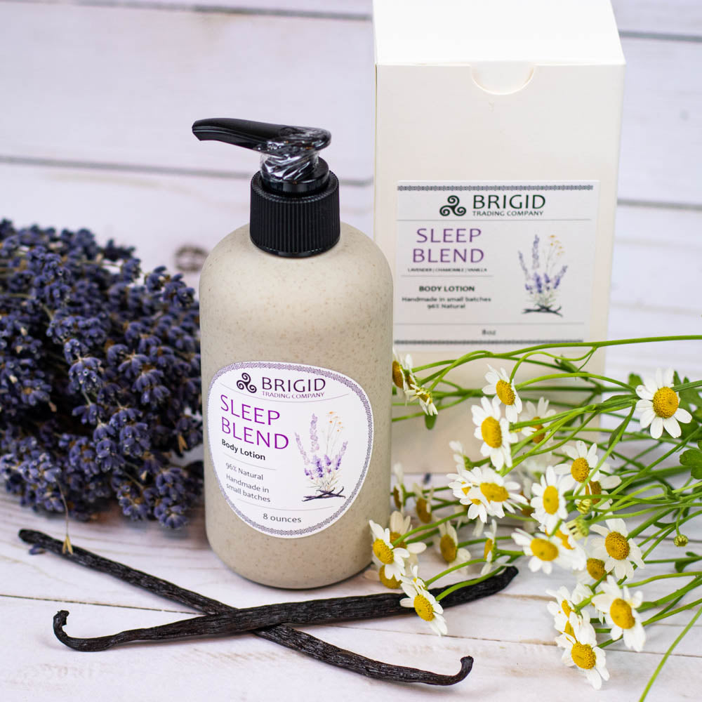 Sleep Blend Natural Body Lotion - Lavender, Chamomile, and Vanilla | Body Lotion | Wiccan Center