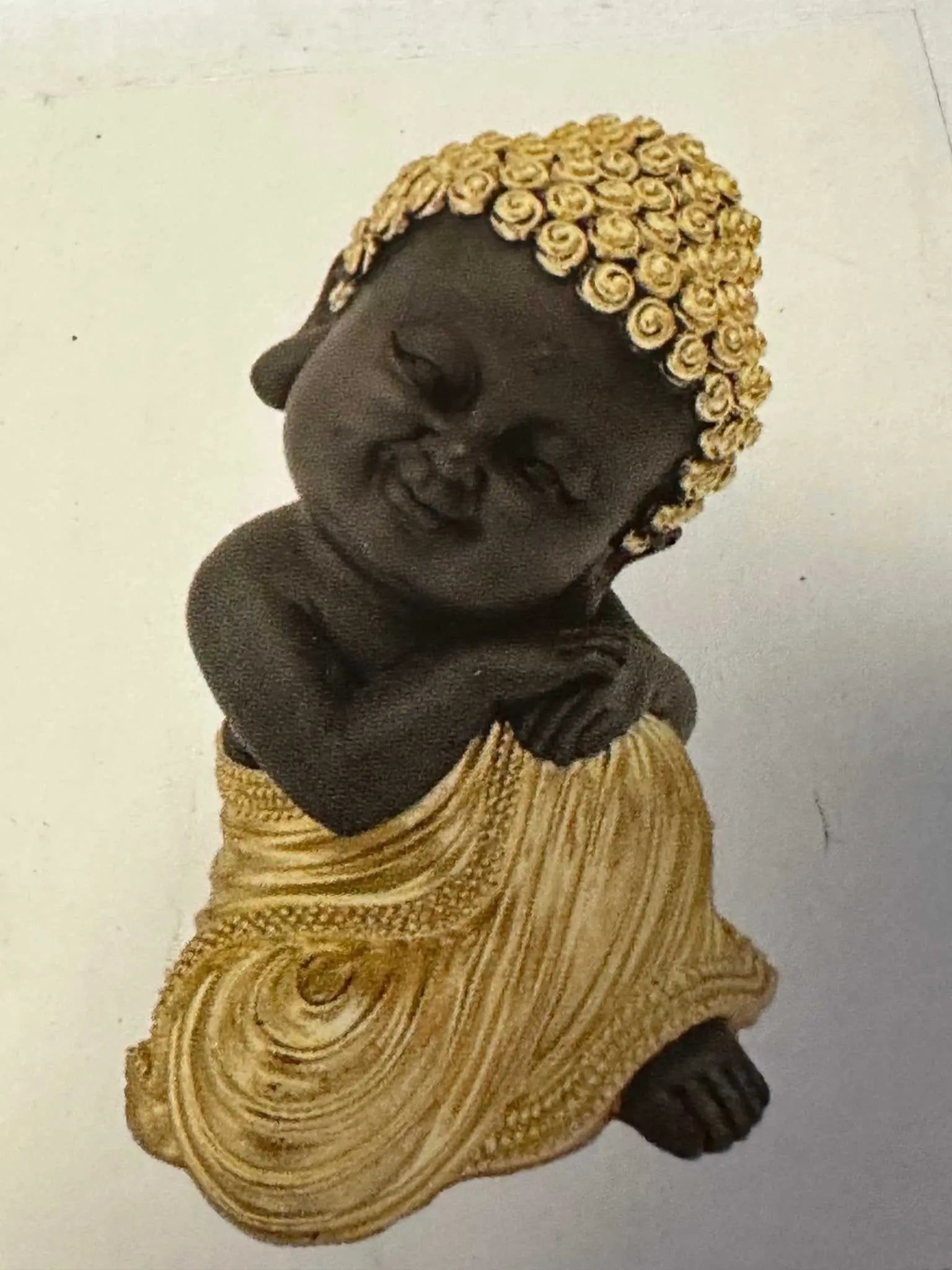 Buddha sitting on Left Knee | Statues and Figurines | Wiccan Center