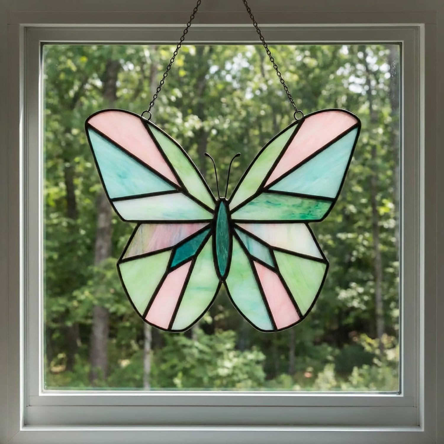 Beginner Butterfly Stained Glass Pattern | Crafting Patterns & Molds | Wiccan Center