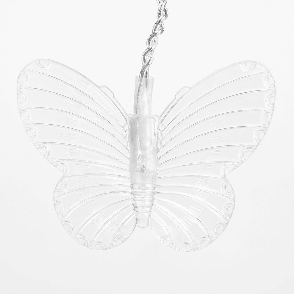 Butterfly Curtain String Lights USB Powered with 8 Modes 96 LED Remote Control | String & Fairy Lights | Wiccan Center