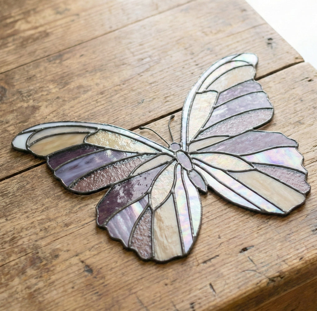 Butterfly Stained Glass Pattern | Crafting Patterns & Molds | Wiccan Center