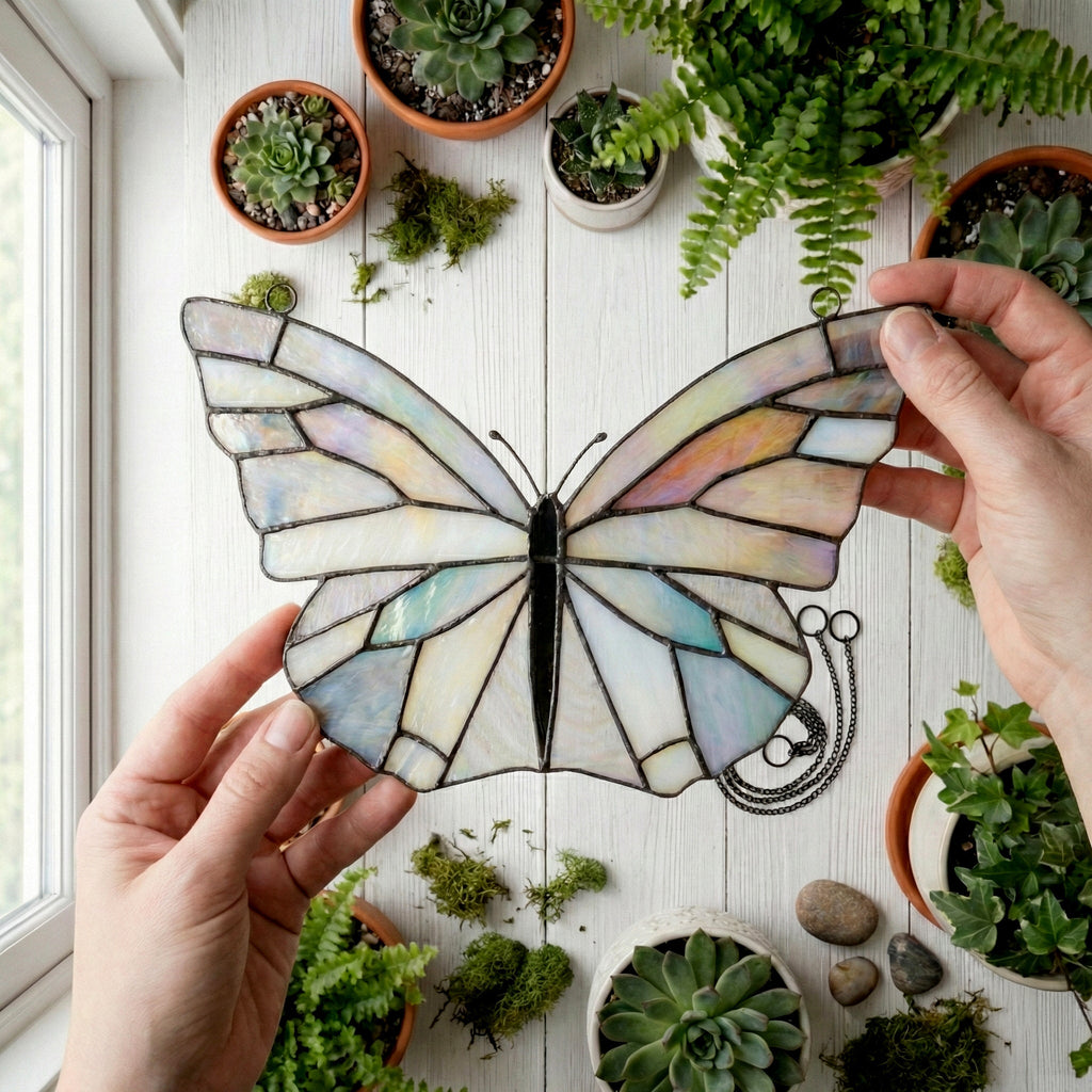 Stained Glass Butterfly Pattern | Crafting Patterns & Molds | Wiccan Center