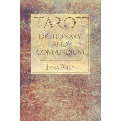 Tarot Dictionary and Compendium - Paperback | Books | Wiccan Center