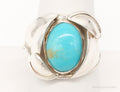 Vintage Turquoise Silver Ring - Size 9.25 | Jewelry > Rings | Wiccan Center