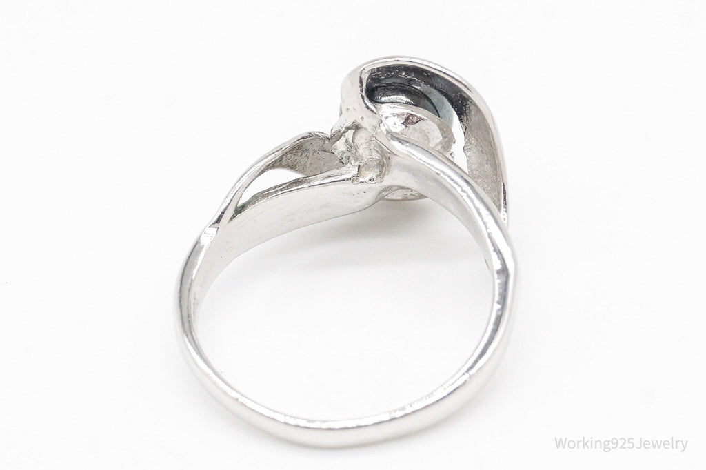 Vintage Hematite 14K Gold Over Sterling Silver Ring - Size 6.25 | Jewelry > Rings | Wiccan Center