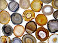 Natural Agate Slice Size #4 (4 To 4.5 Inches) (1 Piece)