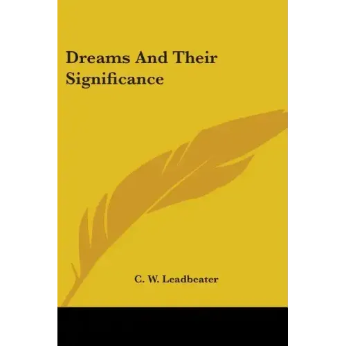 Dreams And Their Significance