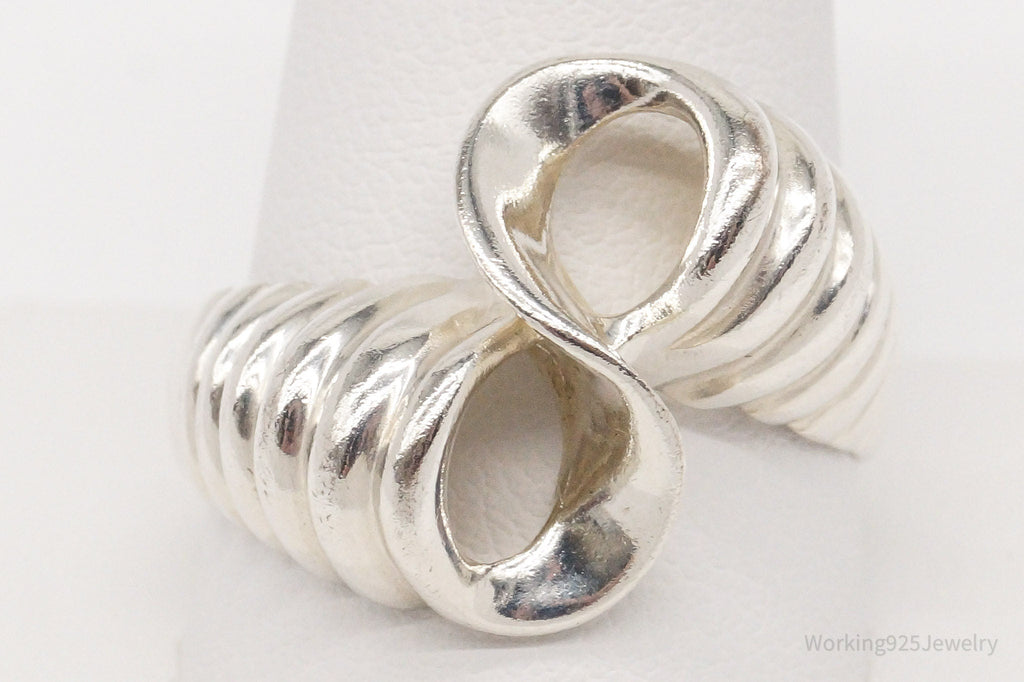 Vintage Modernist Sterling Silver Ring - Size 11.75 | Jewelry > Rings | Wiccan Center