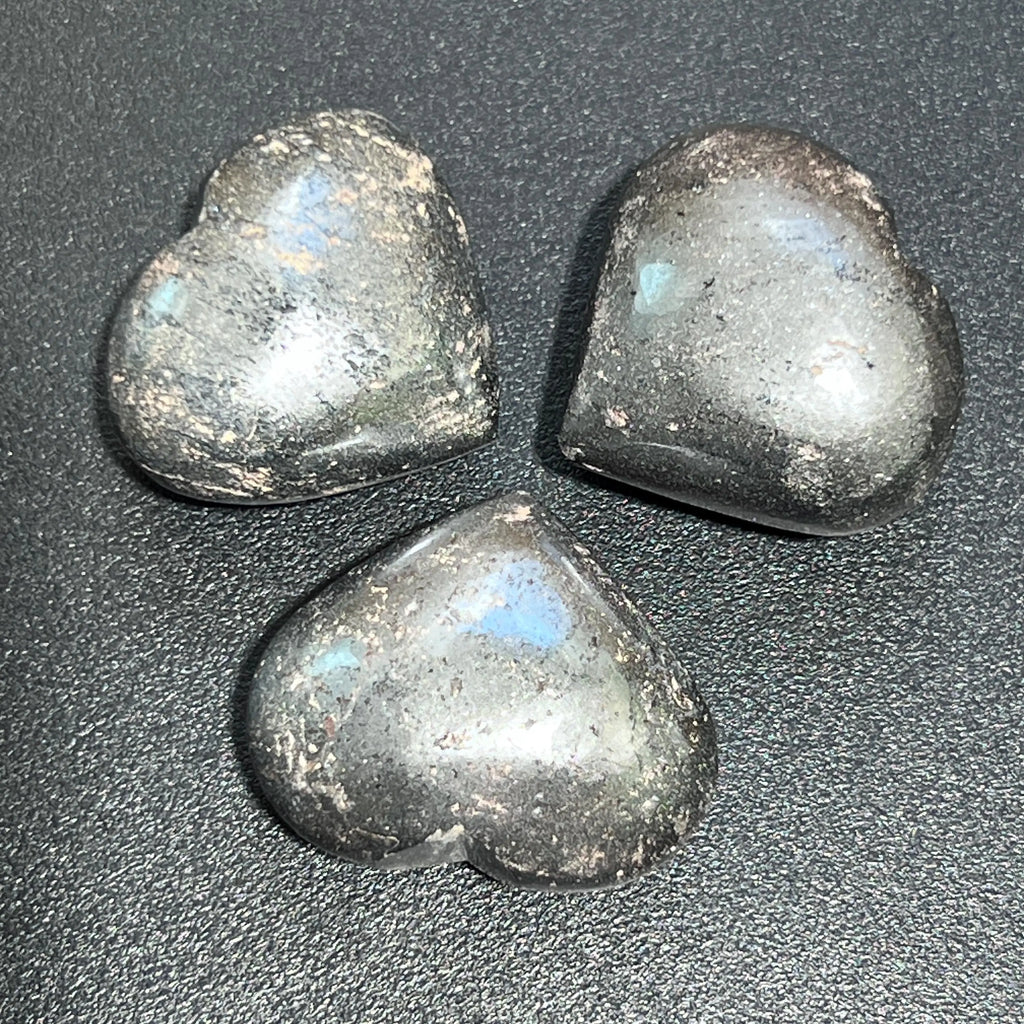 Hematite Puffy Heart Polished Carving Wholesale | Home & Living > Home Decor > Home Accents > Rocks & Geodes | Wiccan Center