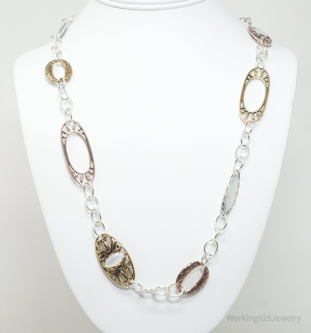 Vintage Designer Carolyn Pollack Relios Collection Sterling Silver Necklace | Jewelry > Necklaces | Wiccan Center