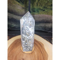 3.41LB 1Pcs Natural Rainbow Fluorite Quartz Crystal Point Tower Polished Healing