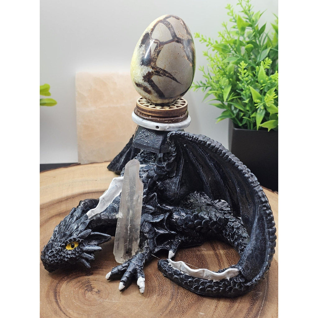 Septarian dragon geode