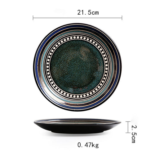 Vintage Japanese Style Ceramic Plates | Home & Garden | Wiccan Center