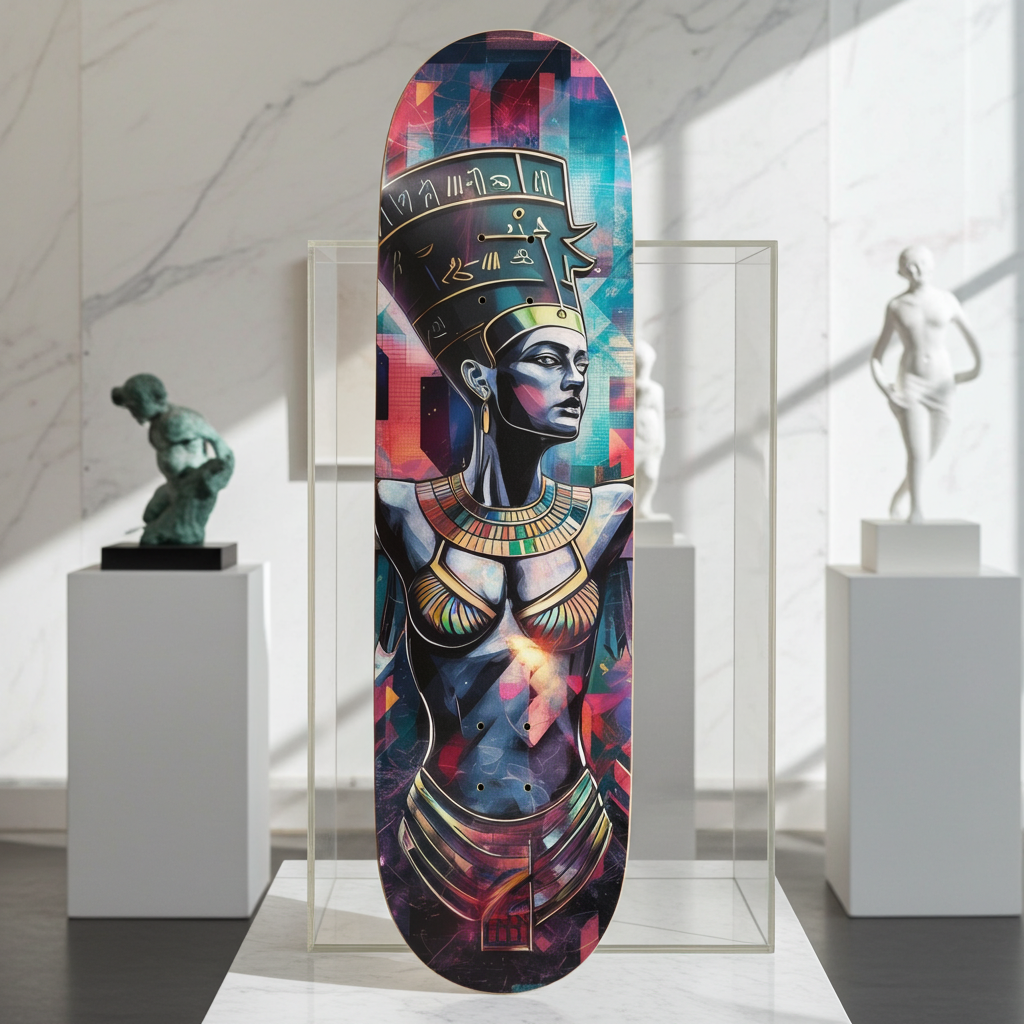 Isis Skateboard – Egyptian Goddess Art Maple Deck | Skateboard | Wiccan Center