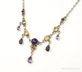 Vintage Designer Nicky Butler Multi Gem Sterling Silver Necklace | Jewelry > Necklaces > Pendants | Wiccan Center