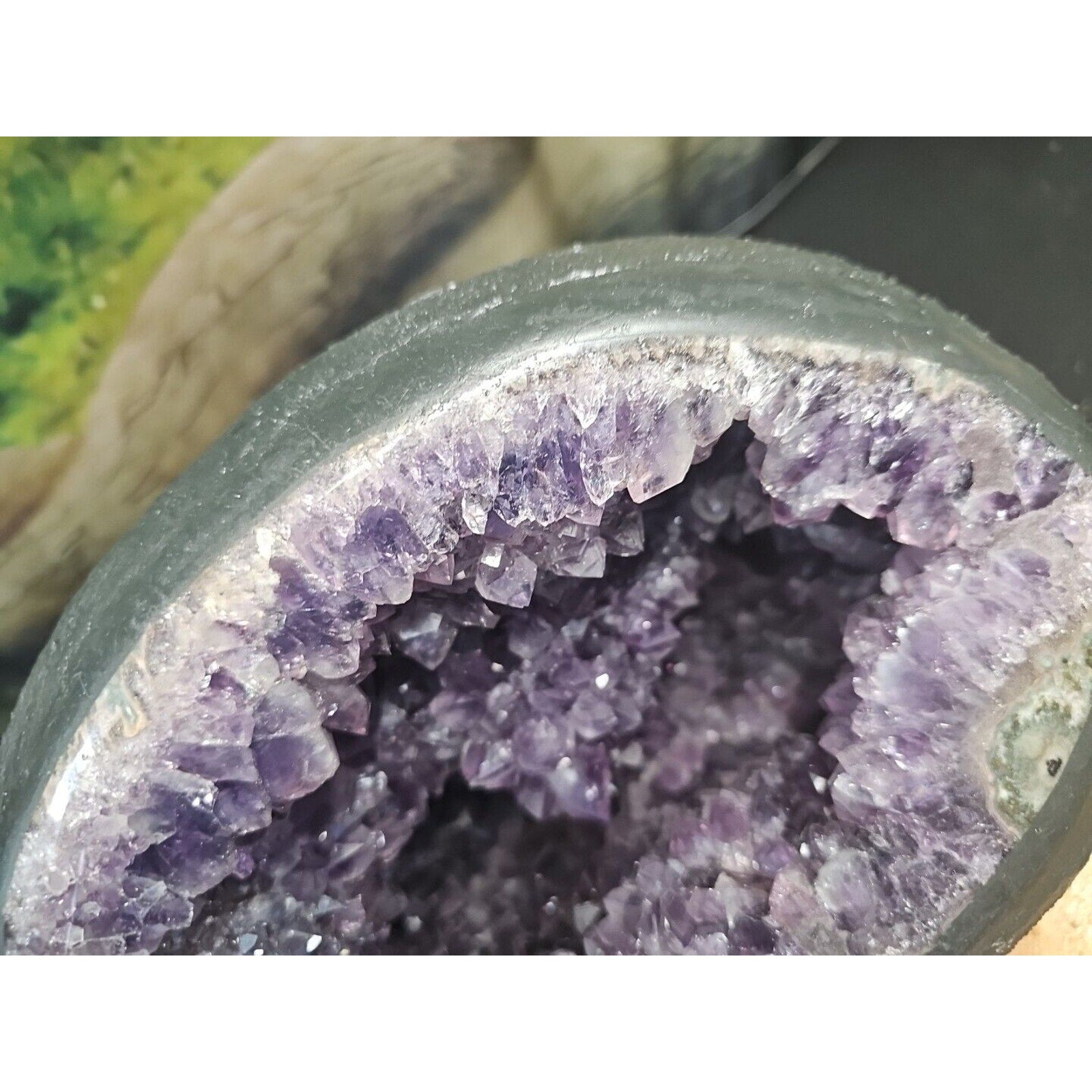 Large Natural Amethyst Geode Quartz Cluster — 21.7 lbs, Calming & Spiritual Healing Crystal | CrystalCloud Company | Geodes & Clusters | Wiccan Center