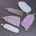 Large Druzy Crystal Statement Pendants (Gold Plated) Wholesale | Craft Supplies & Tools > Beads, Gems & Cabochons > Charms & Pendants > Pendants | Wiccan Center