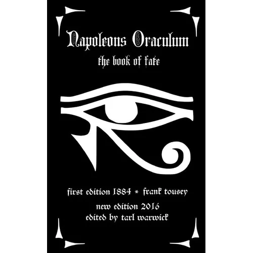 Napoleons Oraculum: The Book of Fate - Paperback | Books | Wiccan Center