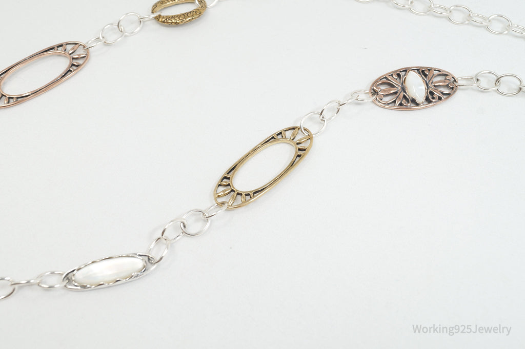 Vintage Designer Carolyn Pollack Relios Collection Sterling Silver Necklace | Jewelry > Necklaces | Wiccan Center