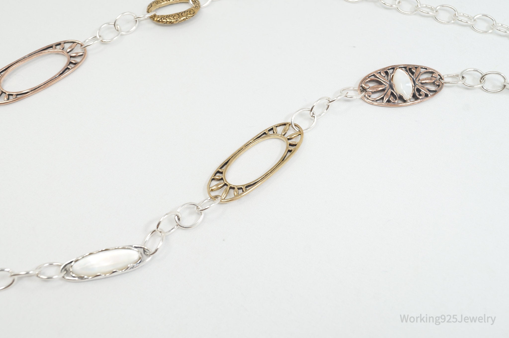 Vintage Designer Carolyn Pollack Relios Collection Sterling Silver Necklace | Jewelry > Necklaces | Wiccan Center