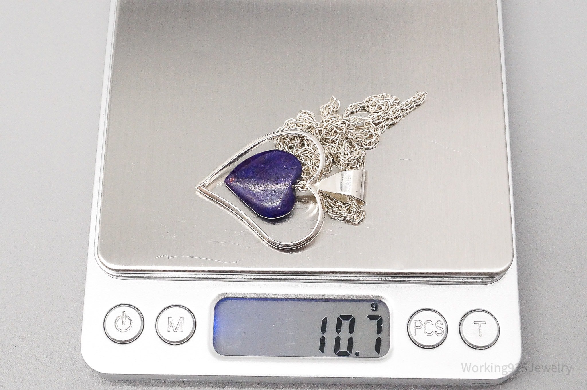 VTG Southwestern Desert Rose Trading Lapis Lazuli Sterling Silver Necklace | Jewelry > Necklaces | Wiccan Center