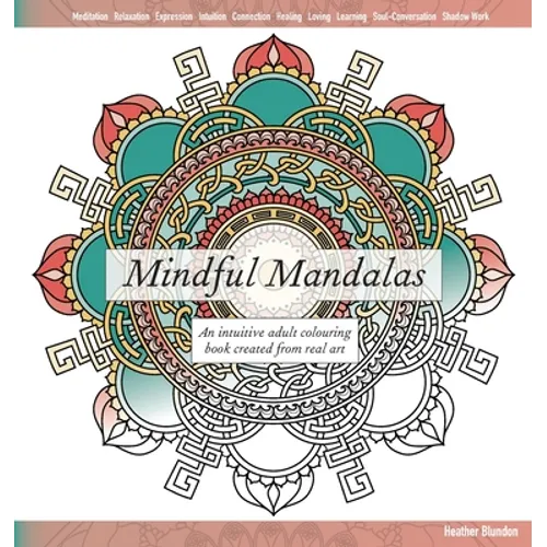 Mindful Mandalas - Paperback | Books | Wiccan Center
