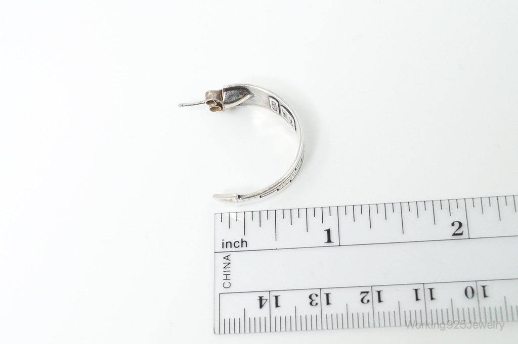 Native Designer Carolyn Pollack Relios RMT Tribal Sterling Silver Earrings | Jewelry > Earrings | Wiccan Center