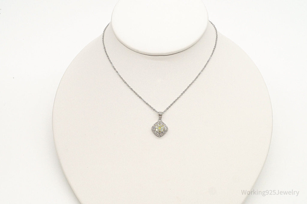Designer Ryze Cubic Zirconia Sterling Silver Necklace | Jewelry > Necklaces > Pendants | Wiccan Center