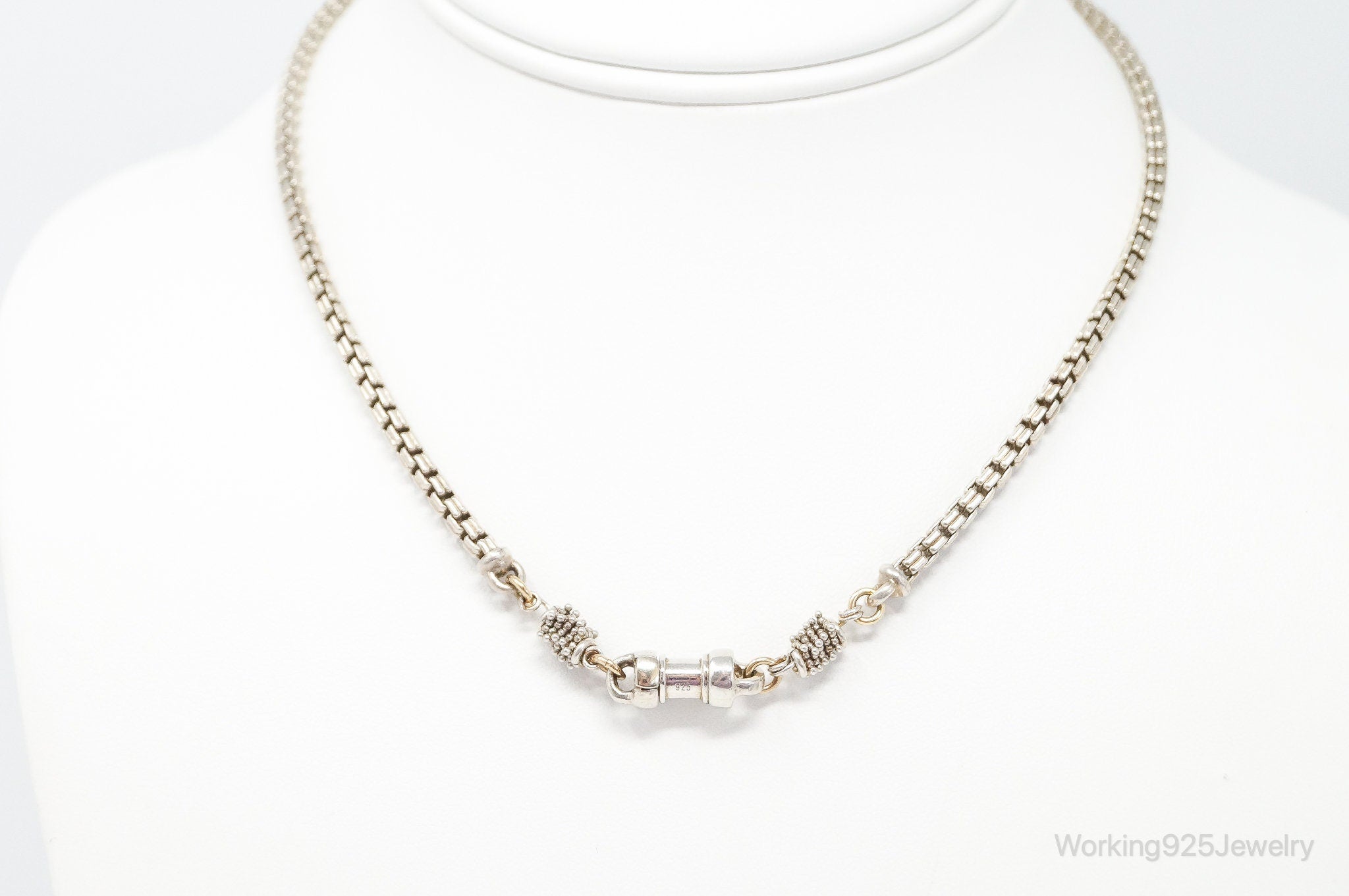 Designer Michael Dawkins 14K Gold Granulated Sterling Silver Necklace | Jewelry > Necklaces > Pendants | Wiccan Center