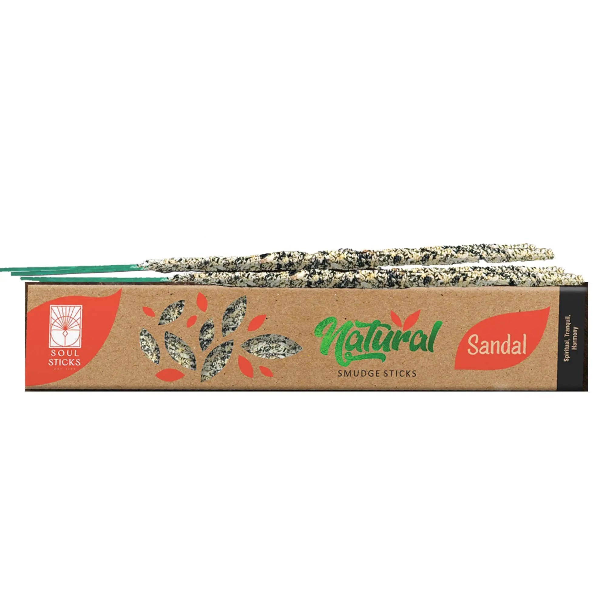 Sandal 15 grams Natural Incense Smudge Sticks | Aromatherapy | Wiccan Center
